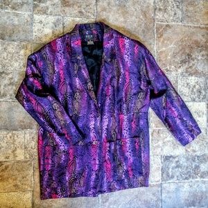 100% Silk Hand Dyed Jacket BY betu femmes, 2